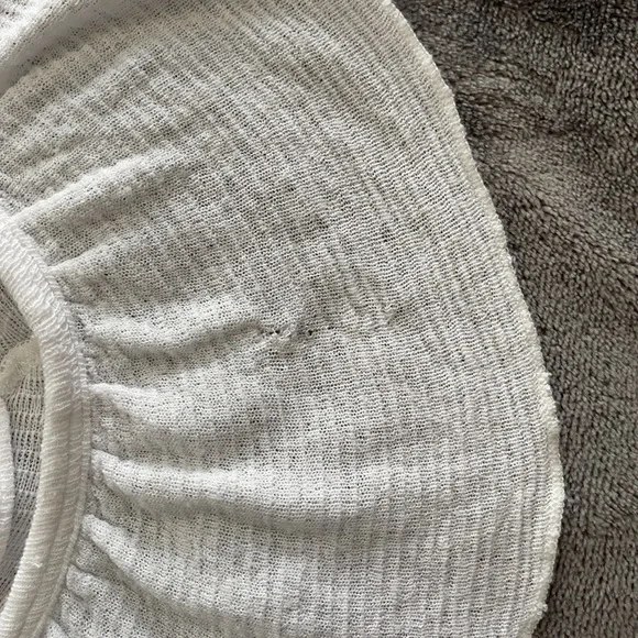 FREE PEOPLE Float Away Asymmetrical Ruffle Tank - Picture 15 of 15